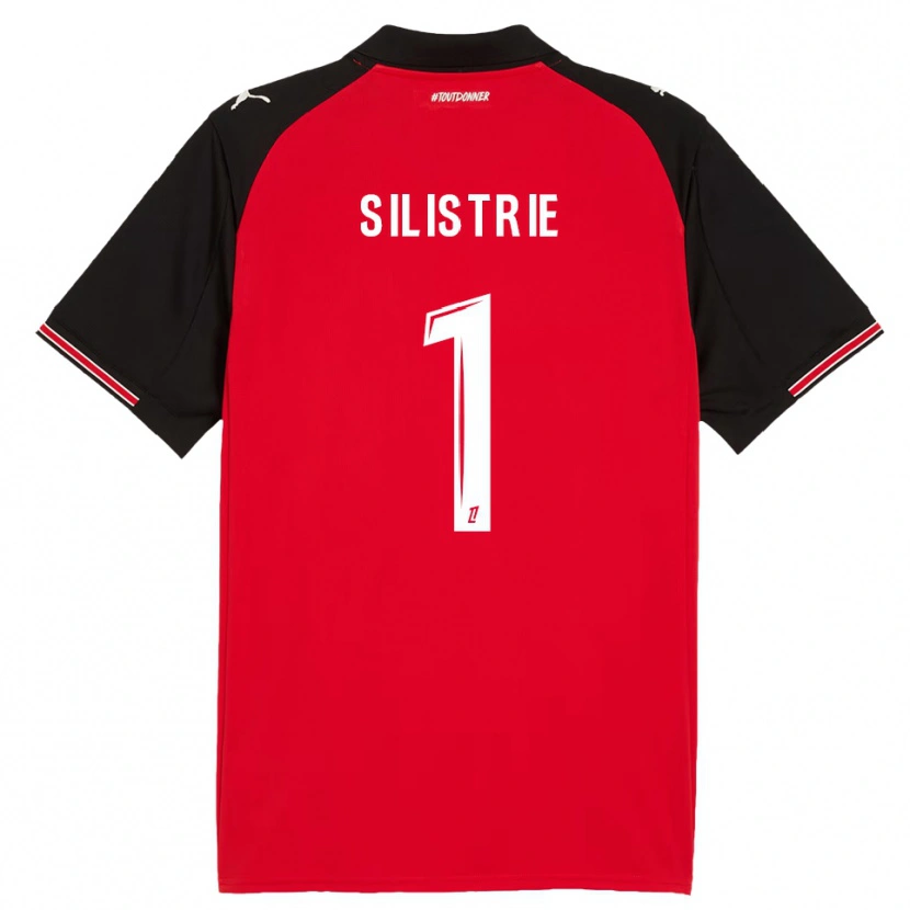 Danxen Damen Mathys Silistrie #1 Rot Schwarz Heimtrikot Trikot 2025/26 T-Shirt Schweiz
