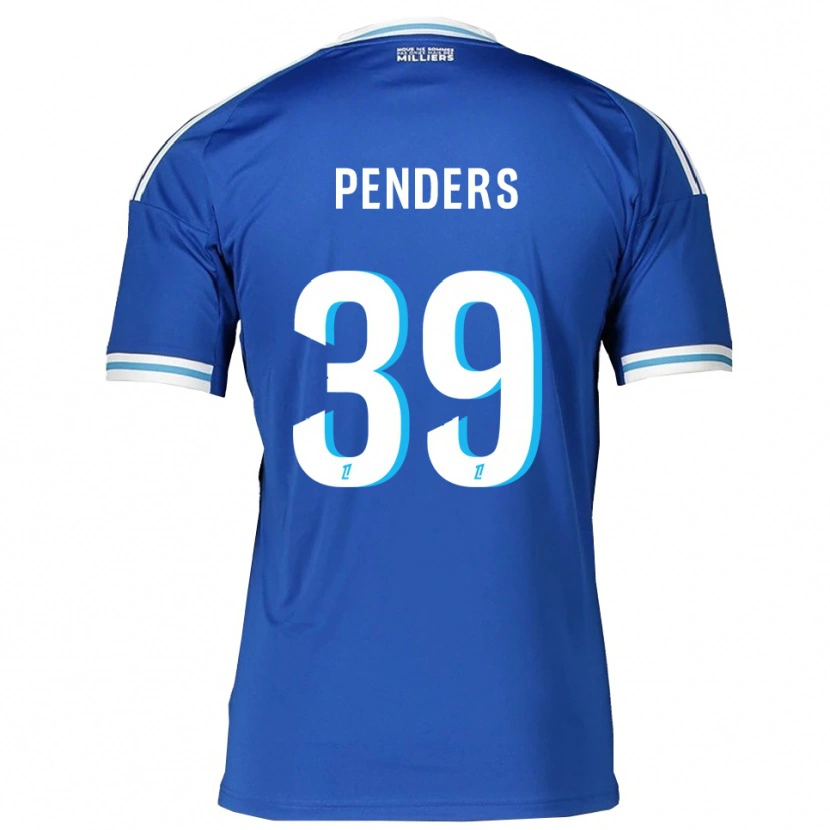 Danxen Damen Mike Penders #39 Blau Weiß Heimtrikot Trikot 2025/26 T-Shirt Schweiz