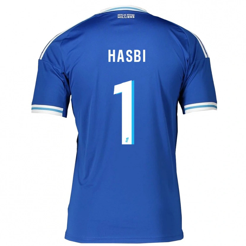 Danxen Damen Walid Hasbi #1 Blau Weiß Heimtrikot Trikot 2025/26 T-Shirt Schweiz