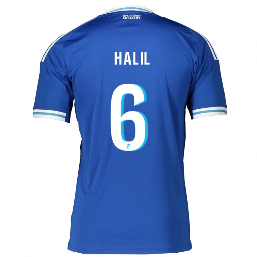 Danxen Damen Fouad Halil #6 Blau Weiß Heimtrikot Trikot 2025/26 T-Shirt Schweiz