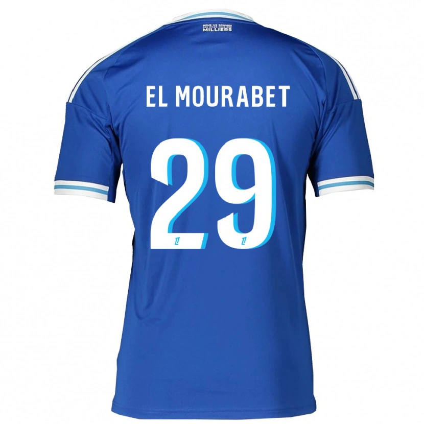 Danxen Damen Samir El Mourabet #29 Blau Weiß Heimtrikot Trikot 2025/26 T-Shirt Schweiz