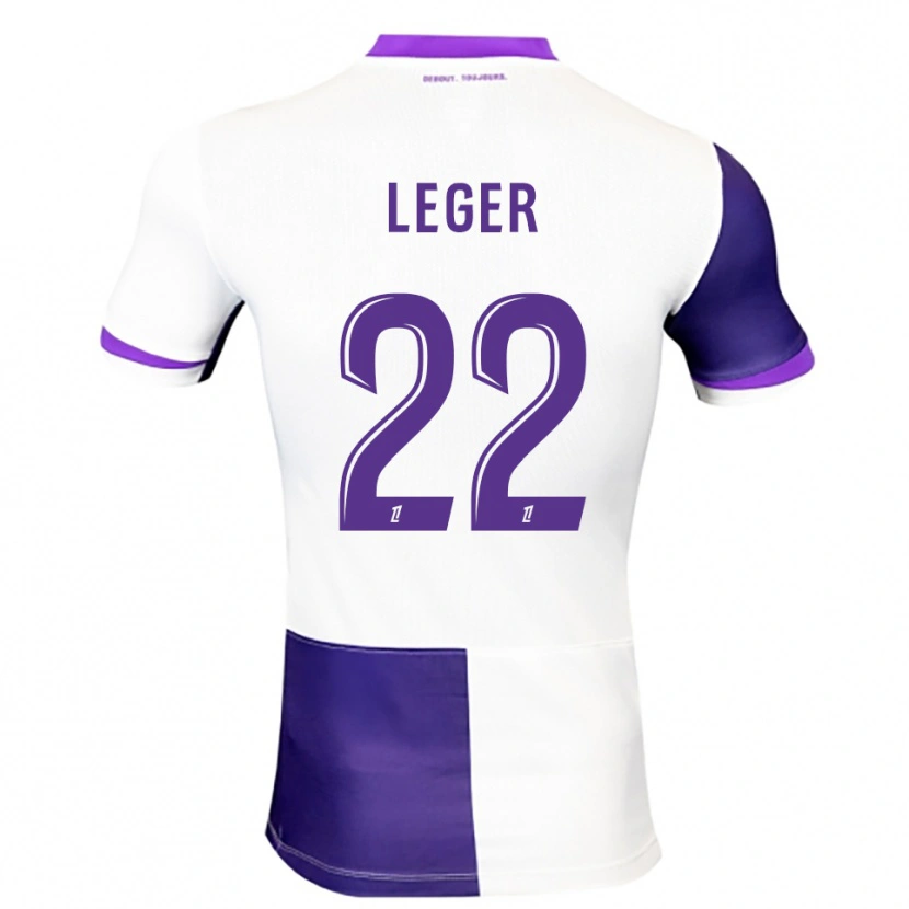Danxen Damen Christelle Léger #22 Lila Weiß Heimtrikot Trikot 2025/26 T-Shirt Schweiz