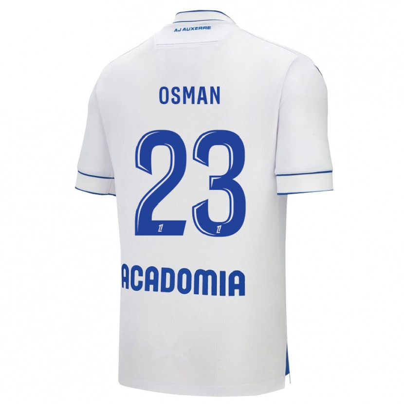 Danxen Damen Ibrahim Osman #23 Weiß Blau Heimtrikot Trikot 2025/26 T-Shirt Schweiz