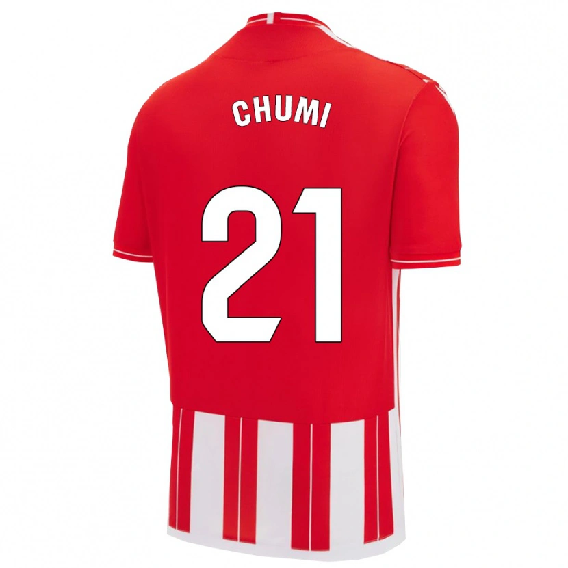 Danxen Damen Chumi #21 Rot Weiß Heimtrikot Trikot 2025/26 T-Shirt Schweiz