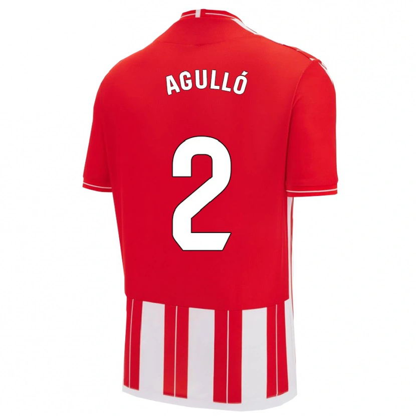 Danxen Damen Vicente Agulló #2 Rot Weiß Heimtrikot Trikot 2025/26 T-Shirt Schweiz
