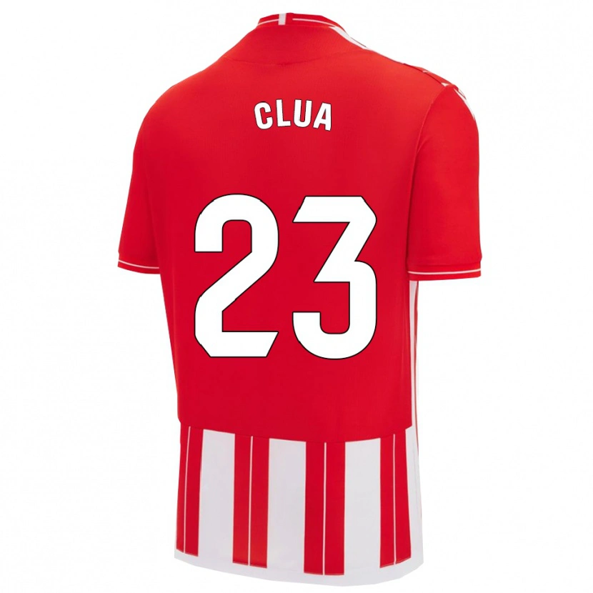 Danxen Damen Selvi Clua #23 Rot Weiß Heimtrikot Trikot 2025/26 T-Shirt Schweiz