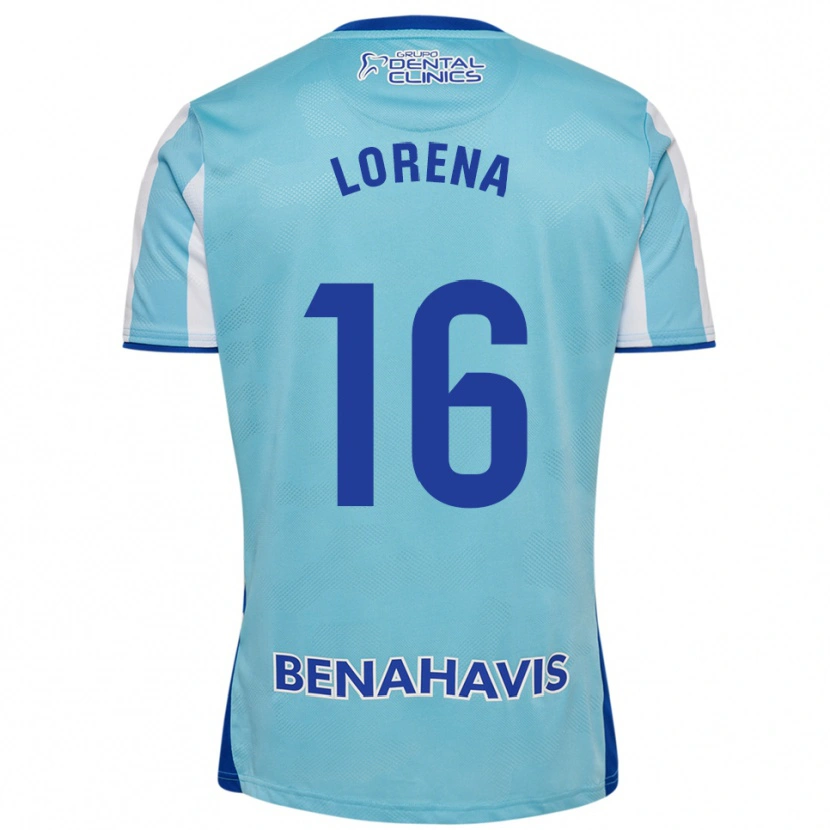 Danxen Damen Lorena Herrera De Miguel #16 Himmelblau Weiß Heimtrikot Trikot 2025/26 T-Shirt Schweiz