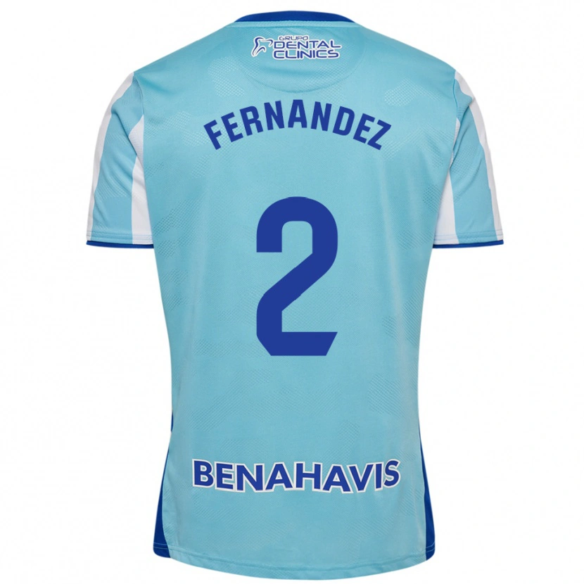 Danxen Damen Aron Neqach Fernández #2 Himmelblau Weiß Heimtrikot Trikot 2025/26 T-Shirt Schweiz