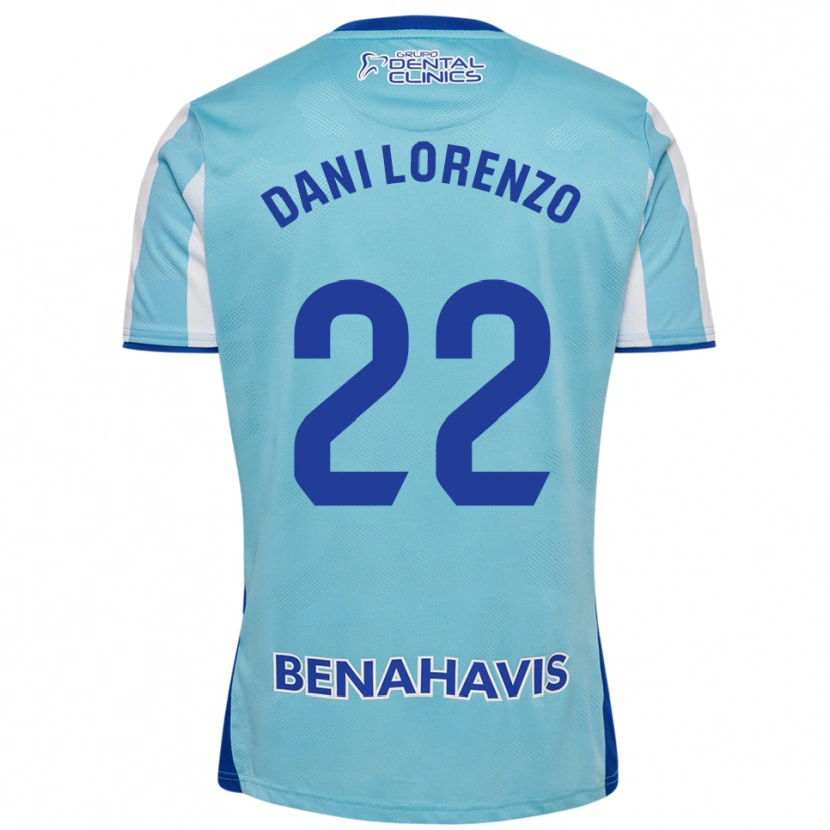 Danxen Damen Dani Lorenzo #22 Himmelblau Weiß Heimtrikot Trikot 2025/26 T-Shirt Schweiz