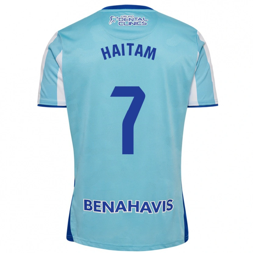 Danxen Damen Haitam Abaida #7 Himmelblau Weiß Heimtrikot Trikot 2025/26 T-Shirt Schweiz