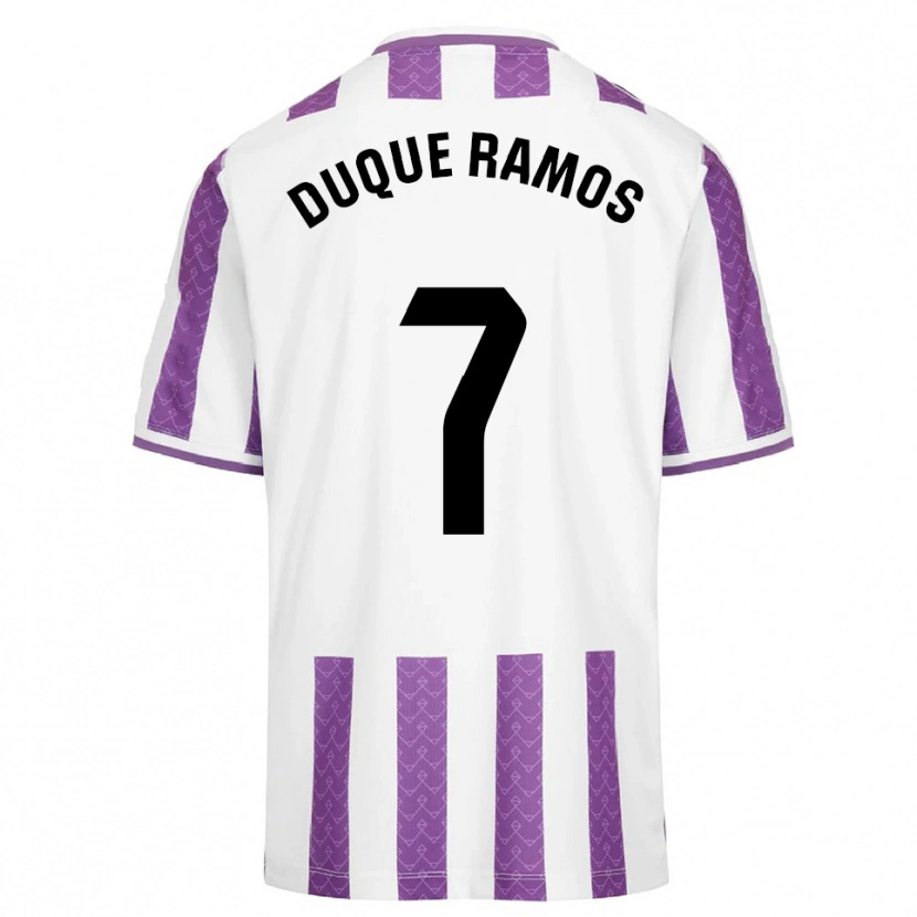 Danxen Damen Carmen Duque Ramos #7 Lila Weiß Heimtrikot Trikot 2025/26 T-Shirt Schweiz