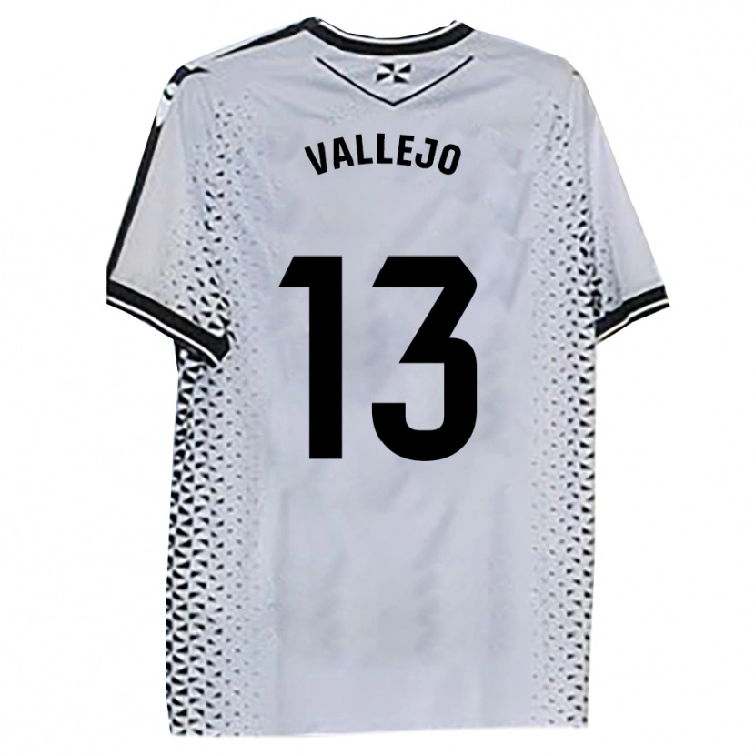 Danxen Damen Guillermo Vallejo #13 Weiß Schwarz Heimtrikot Trikot 2025/26 T-Shirt Schweiz