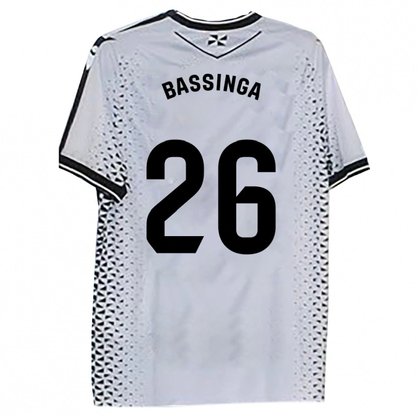 Danxen Damen Aboubacar Bassinga #26 Weiß Schwarz Heimtrikot Trikot 2025/26 T-Shirt Schweiz