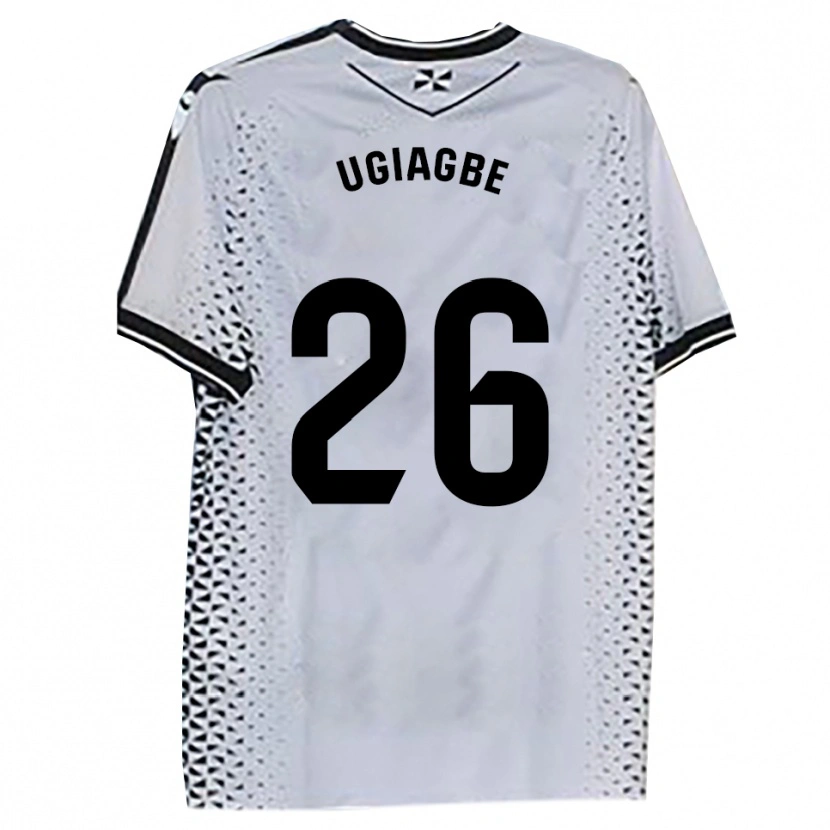 Danxen Damen Efe Ugiagbe #26 Weiß Schwarz Heimtrikot Trikot 2025/26 T-Shirt Schweiz