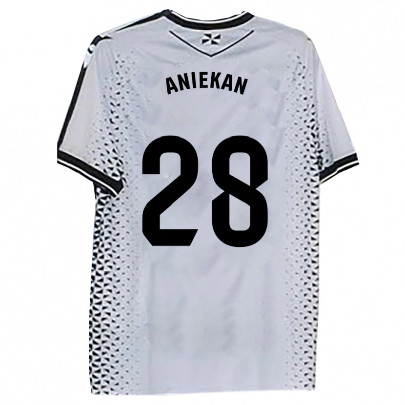 Danxen Damen Bless Aniekan #28 Weiß Schwarz Heimtrikot Trikot 2025/26 T-Shirt Schweiz
