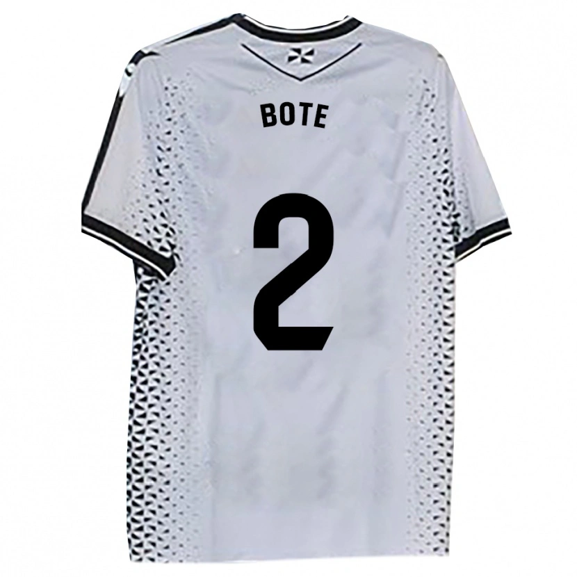 Danxen Damen Jorge Bote #2 Weiß Schwarz Heimtrikot Trikot 2025/26 T-Shirt Schweiz