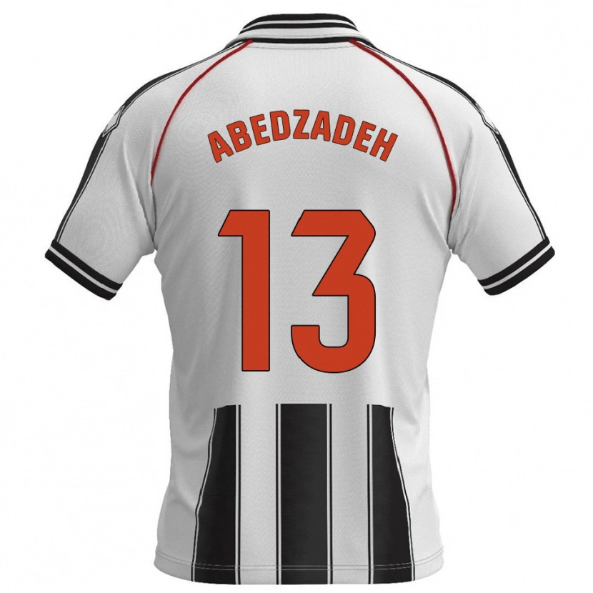 Danxen Damen Amir Abedzadeh #13 Weiß Schwarz Heimtrikot Trikot 2025/26 T-Shirt Schweiz