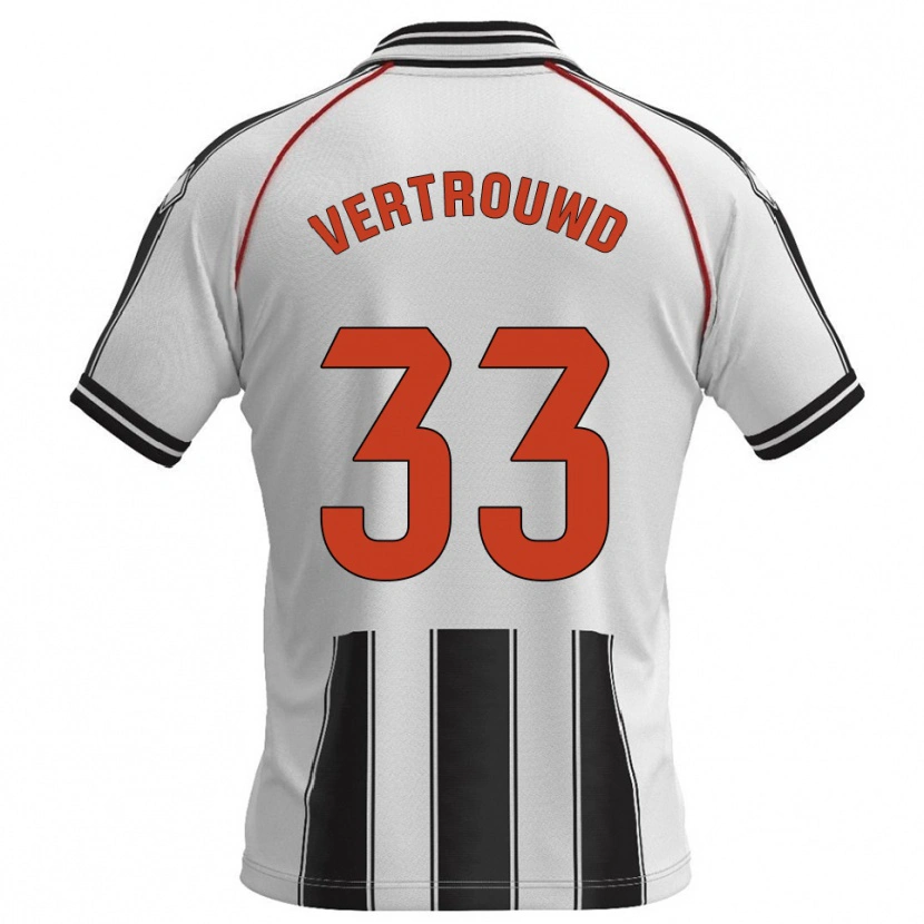 Danxen Damen Jozhua Vertrouwd #33 Weiß Schwarz Heimtrikot Trikot 2025/26 T-Shirt Schweiz