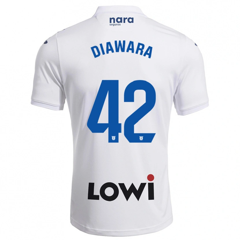 Danxen Damen Amadou Diawara #42 Weiß Marine Heimtrikot Trikot 2025/26 T-Shirt Schweiz