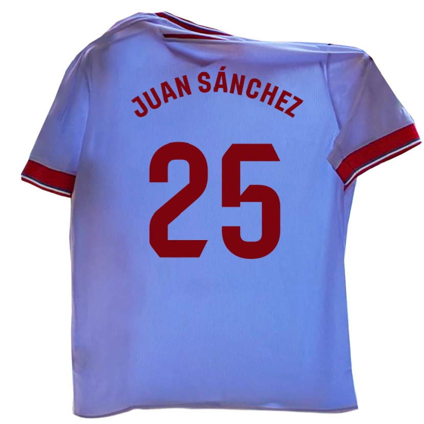 Danxen Damen Juan Sánchez #25 Weiß Rot Heimtrikot Trikot 2025/26 T-Shirt Schweiz