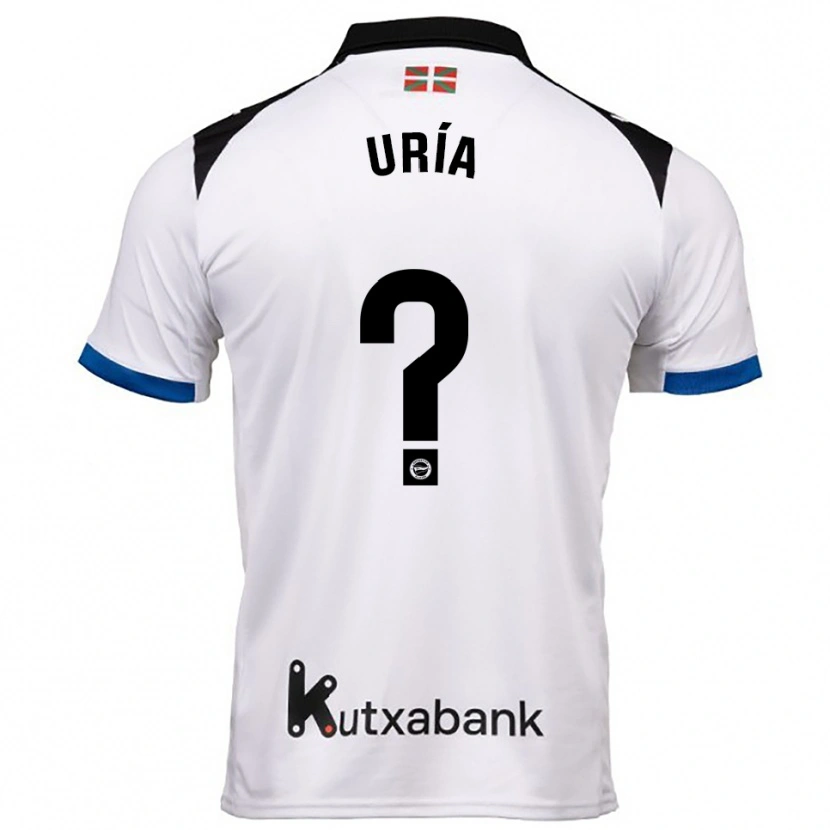 Danxen Damen Iker Uría #0 Weiß Blau Auswärtstrikot Trikot 2025/26 T-Shirt Schweiz