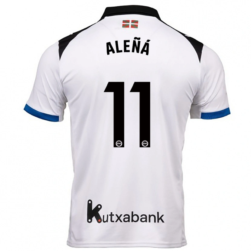 Danxen Damen Carles Aleñá #11 Weiß Blau Auswärtstrikot Trikot 2025/26 T-Shirt Schweiz