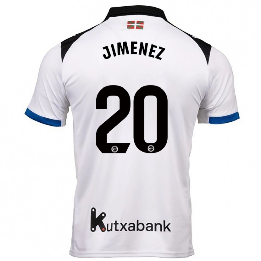 Danxen Damen Encarnacion Jimenez #20 Weiß Blau Auswärtstrikot Trikot 2025/26 T-Shirt Schweiz