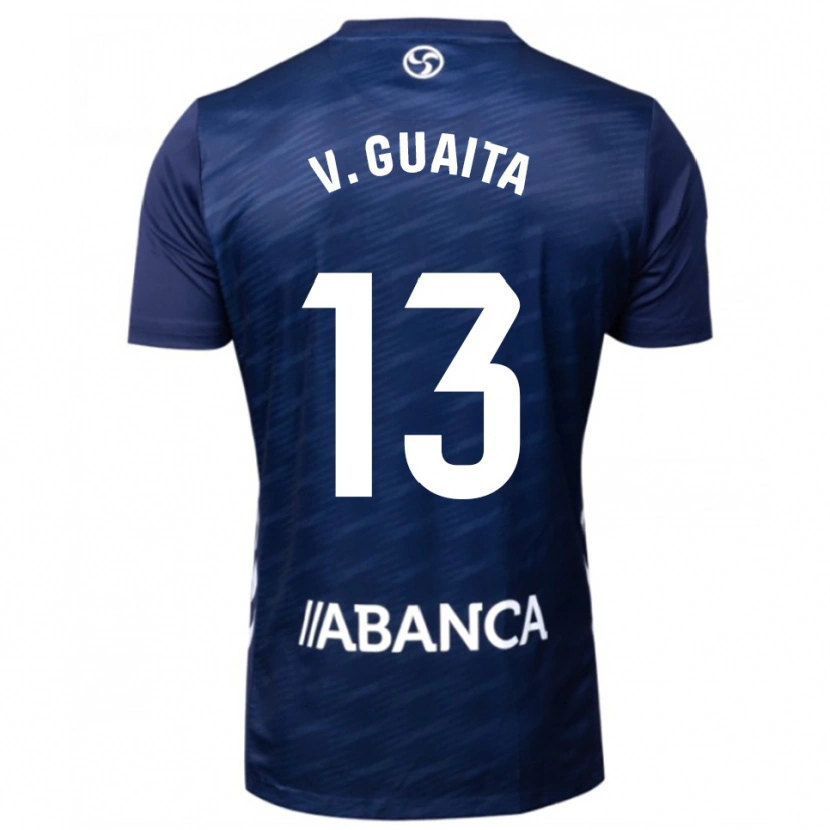 Danxen Damen Vicente Guaita #13 Marine Weiß Auswärtstrikot Trikot 2025/26 T-Shirt Schweiz