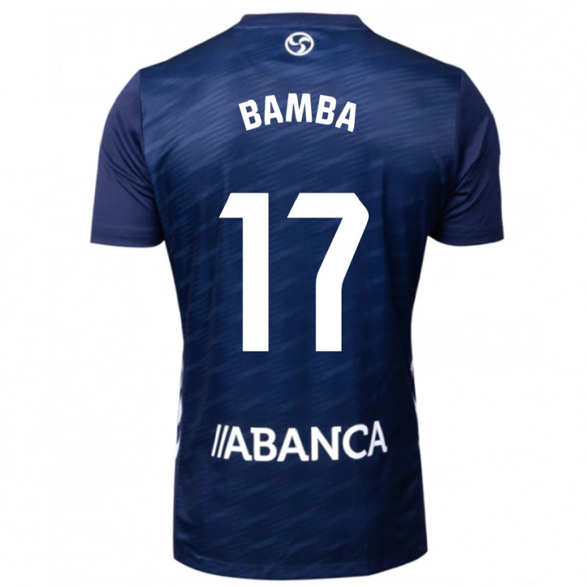 Danxen Damen Jonathan Bamba #17 Marine Weiß Auswärtstrikot Trikot 2025/26 T-Shirt Schweiz