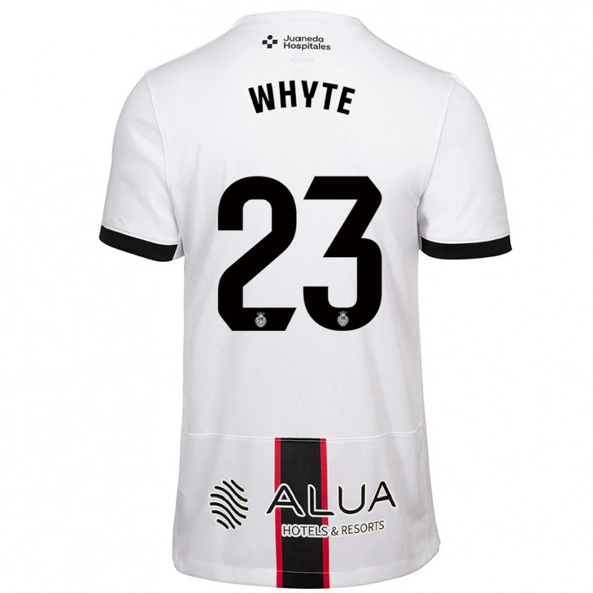 Danxen Damen Michael Whyte #23 Weiß Schwarz Auswärtstrikot Trikot 2025/26 T-Shirt Schweiz
