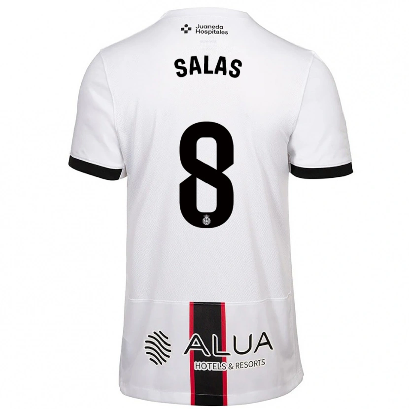 Danxen Damen Jan Salas #8 Weiß Schwarz Auswärtstrikot Trikot 2025/26 T-Shirt Schweiz