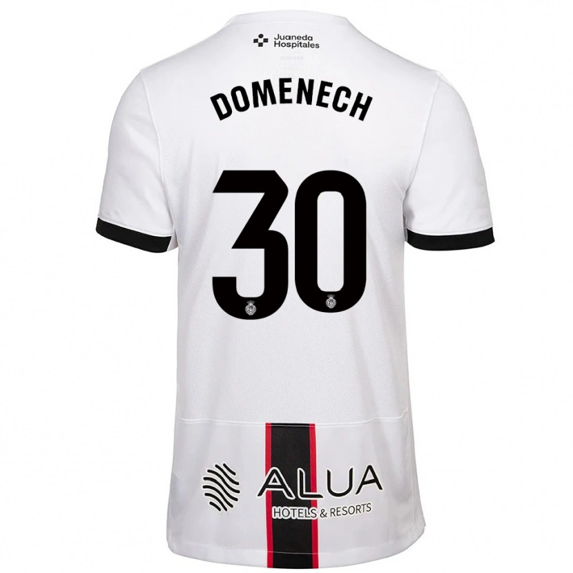 Danxen Damen Marc Domènech #30 Weiß Schwarz Auswärtstrikot Trikot 2025/26 T-Shirt Schweiz