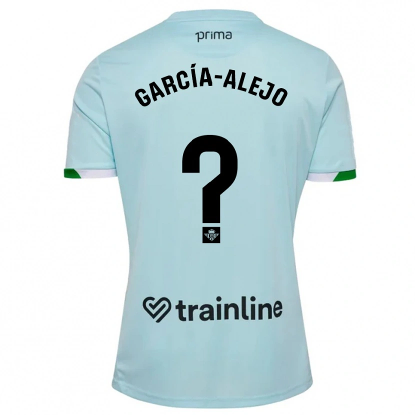 Danxen Damen Raúl García-Alejo #0 Himmelblau Grün Auswärtstrikot Trikot 2025/26 T-Shirt Schweiz