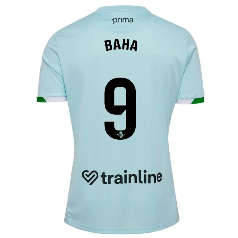 Danxen Damen Ziyad Baha #9 Himmelblau Grün Auswärtstrikot Trikot 2025/26 T-Shirt Schweiz