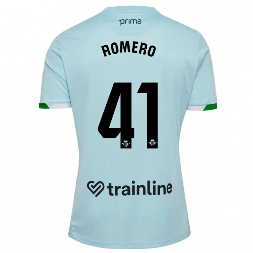 Danxen Damen José Romero #41 Himmelblau Grün Auswärtstrikot Trikot 2025/26 T-Shirt Schweiz