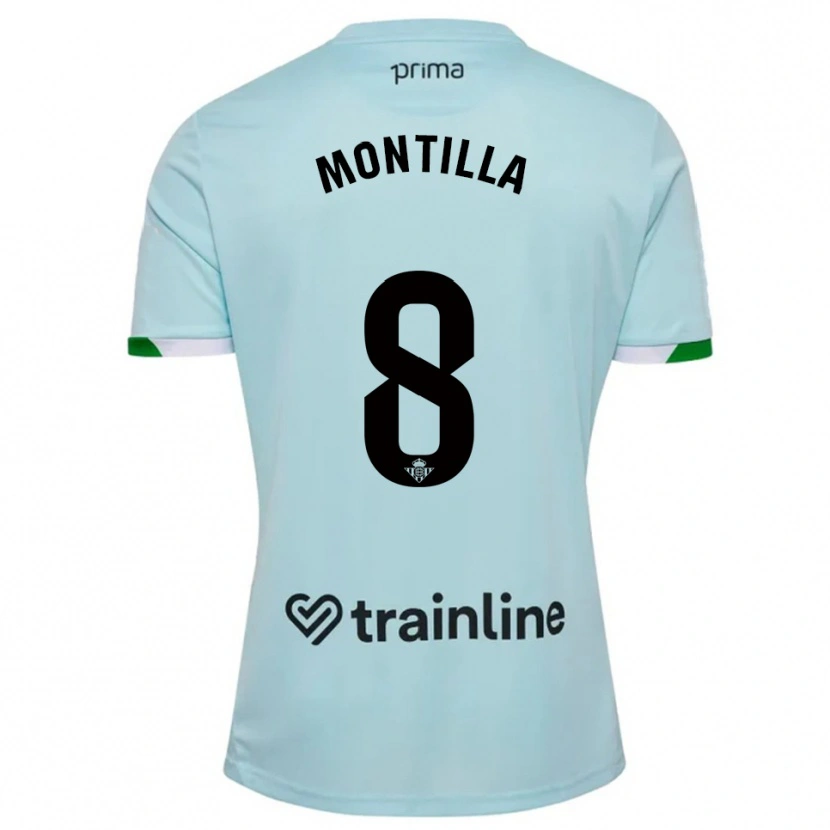 Danxen Damen Natalia Montilla #8 Himmelblau Grün Auswärtstrikot Trikot 2025/26 T-Shirt Schweiz
