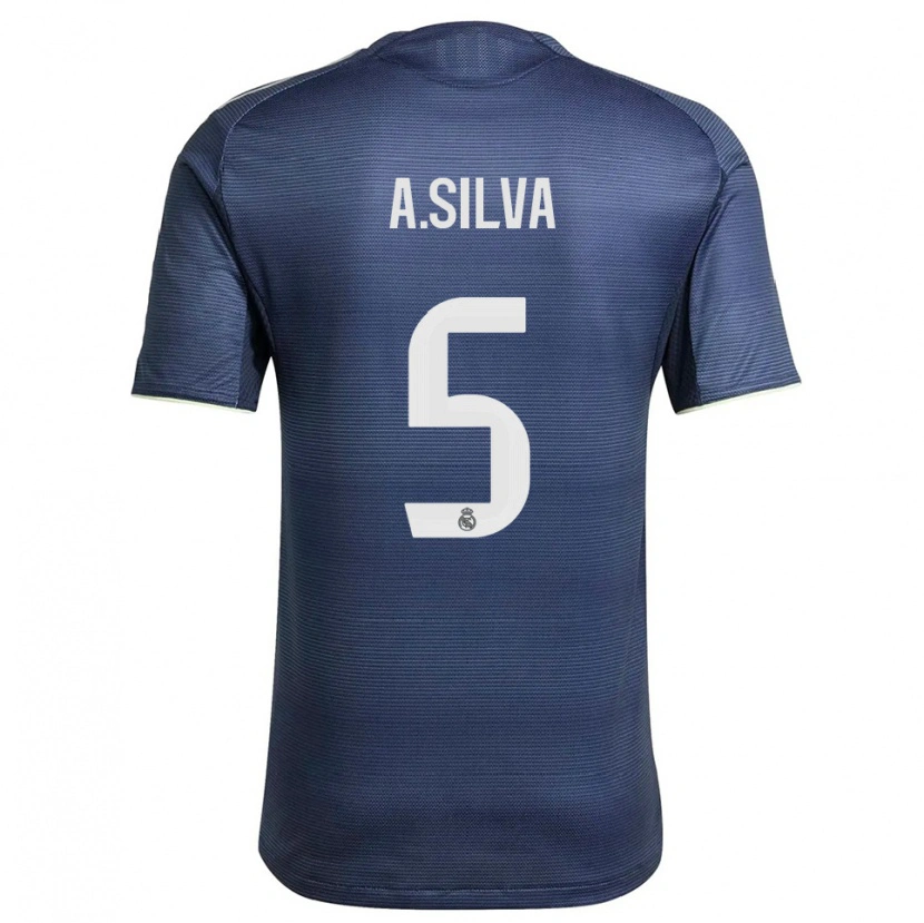 Danxen Damen Antonia Silva #5 Marine Silber Auswärtstrikot Trikot 2025/26 T-Shirt Schweiz