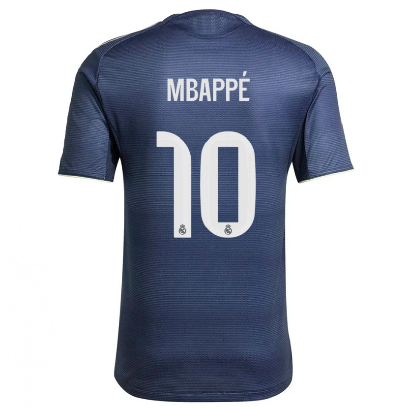 Danxen Damen Kylian Mbappé #10 Marine Silber Auswärtstrikot Trikot 2025/26 T-Shirt Schweiz