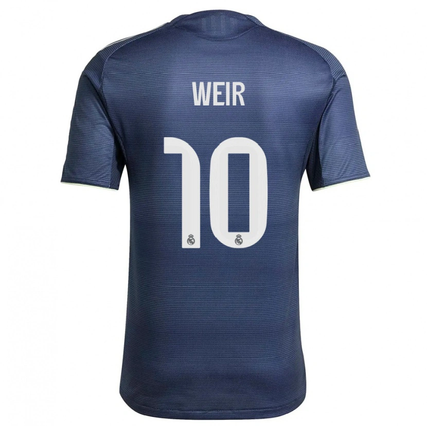 Danxen Damen Caroline Weir #10 Marine Silber Auswärtstrikot Trikot 2025/26 T-Shirt Schweiz