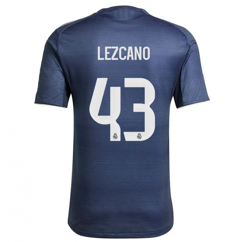 Danxen Damen Álvaro Lezcano #43 Marine Silber Auswärtstrikot Trikot 2025/26 T-Shirt Schweiz