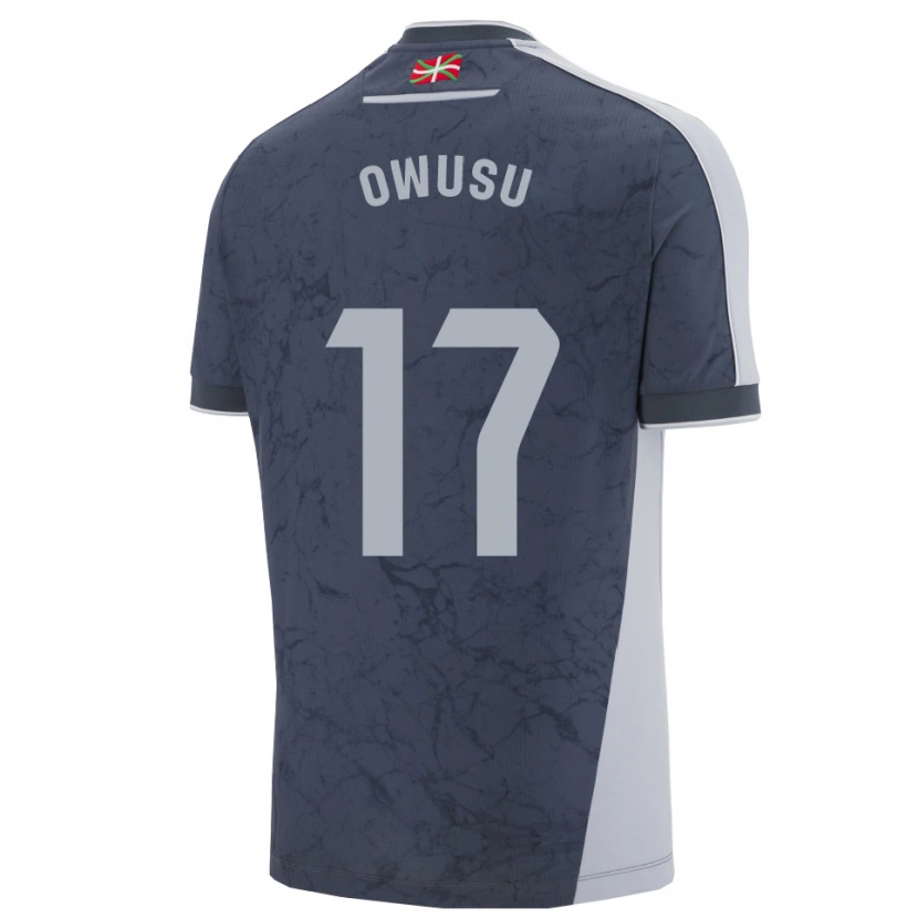 Danxen Damen Jacqueline Owusu #17 Dunkelblau Weiß Auswärtstrikot Trikot 2025/26 T-Shirt Schweiz