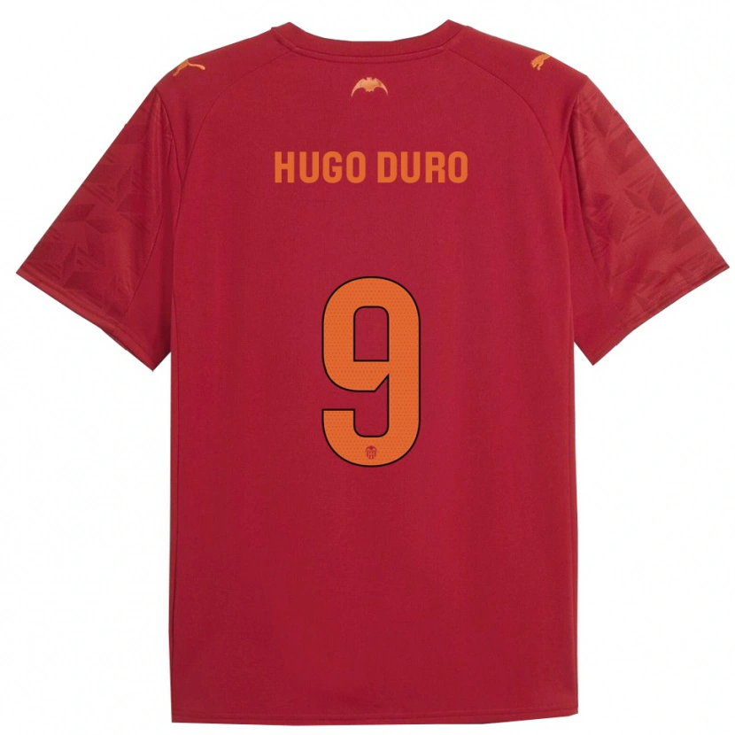Danxen Damen Hugo Duro #9 Rot Orange Auswärtstrikot Trikot 2025/26 T-Shirt Schweiz