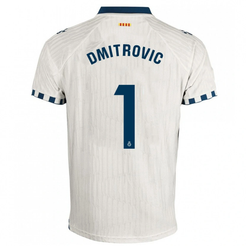 Danxen Damen Marko Dmitrovic #1 Weiß Blau Auswärtstrikot Trikot 2025/26 T-Shirt Schweiz