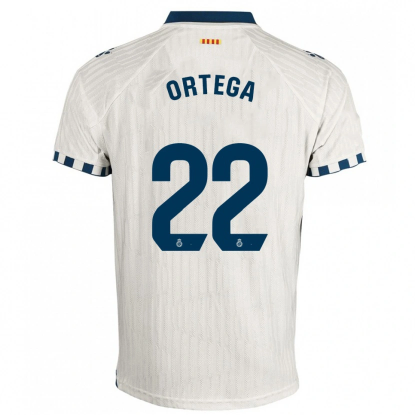 Danxen Damen Ricard Ortega #22 Weiß Blau Auswärtstrikot Trikot 2025/26 T-Shirt Schweiz