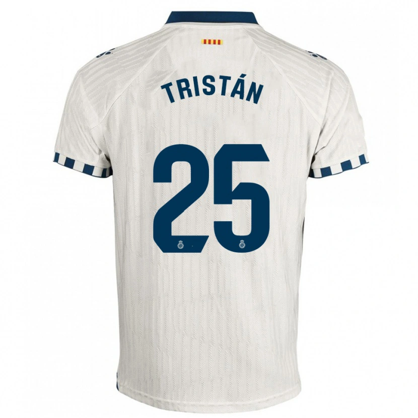 Danxen Damen Pol Tristán #25 Weiß Blau Auswärtstrikot Trikot 2025/26 T-Shirt Schweiz