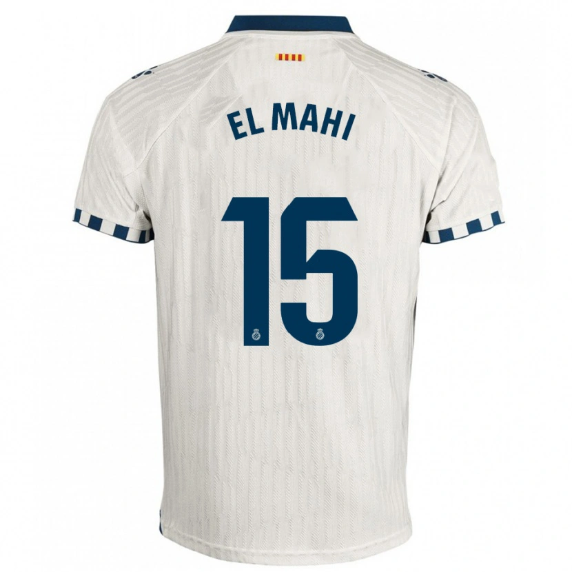 Danxen Damen Mohamed El Mahi #15 Weiß Blau Auswärtstrikot Trikot 2025/26 T-Shirt Schweiz