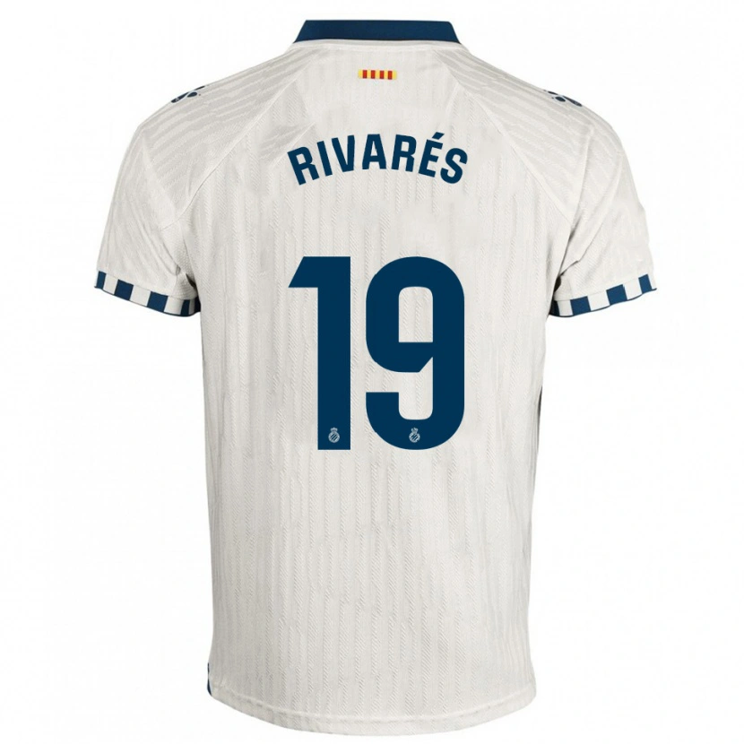 Danxen Damen Sergio Rivarés #19 Weiß Blau Auswärtstrikot Trikot 2025/26 T-Shirt Schweiz