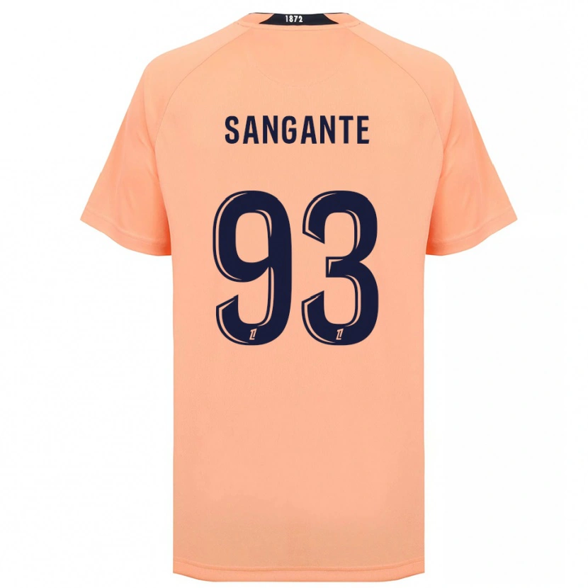 Danxen Damen Arouna Sangante #93 Orange Marineblau Auswärtstrikot Trikot 2025/26 T-Shirt Schweiz