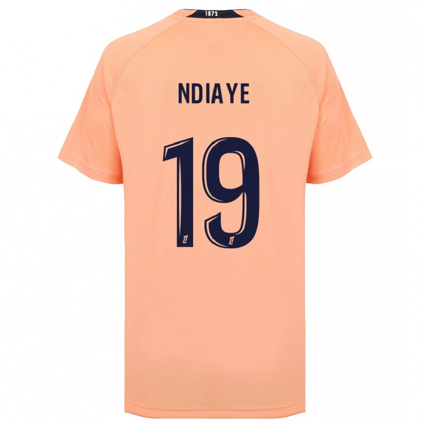Danxen Damen Rassoul Ndiaye #19 Orange Marineblau Auswärtstrikot Trikot 2025/26 T-Shirt Schweiz