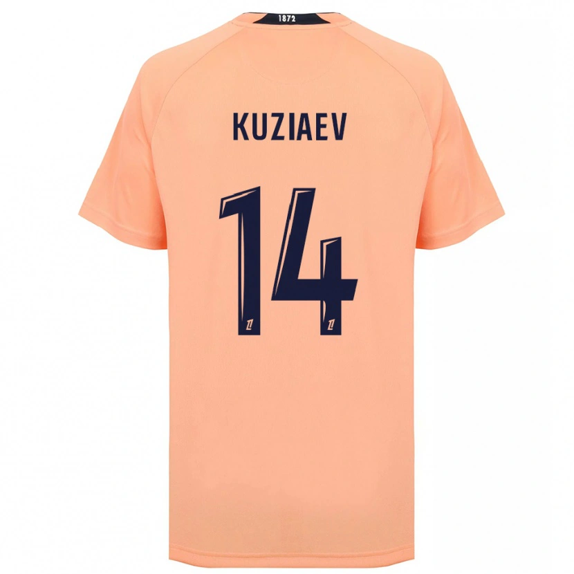 Danxen Damen Daler Kuzyaev #14 Orange Marineblau Auswärtstrikot Trikot 2025/26 T-Shirt Schweiz